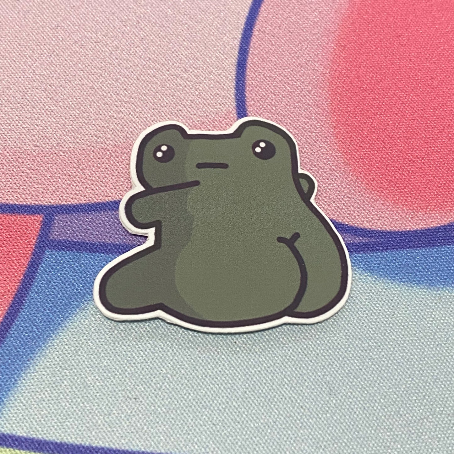 Thicc Toad Sticker