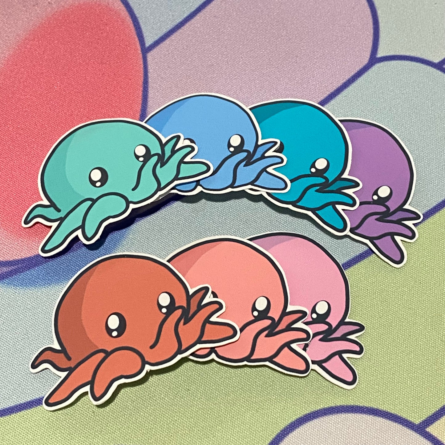 Octo Squish Stickers